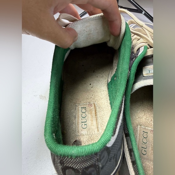 Gucci Tennis 1977 Off the Grid Low 'Grey' Men's Sz 9 - Picture 5 of 14